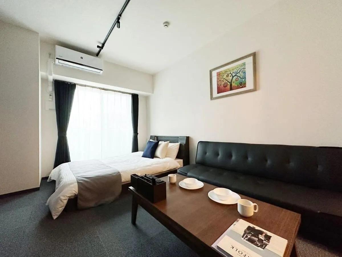Bhotel Nagomi - Beautiful 1 Bedroom New Apt City Center For 3 Ppl Hiroshima 0*,  Japan
